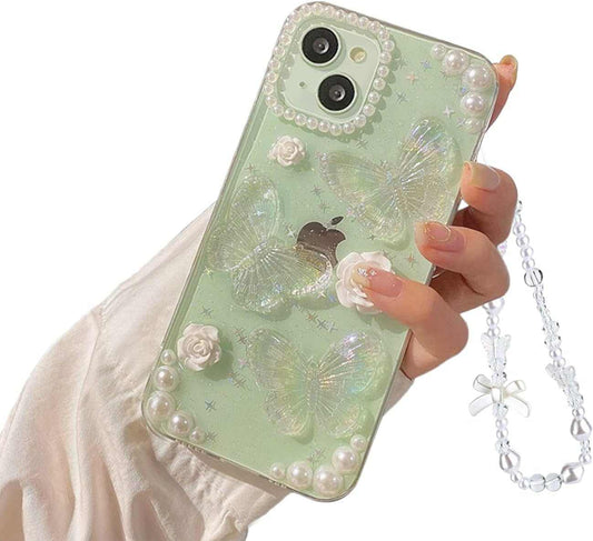 3D Butterfly Case for iPhone 15 (6.1 inches)