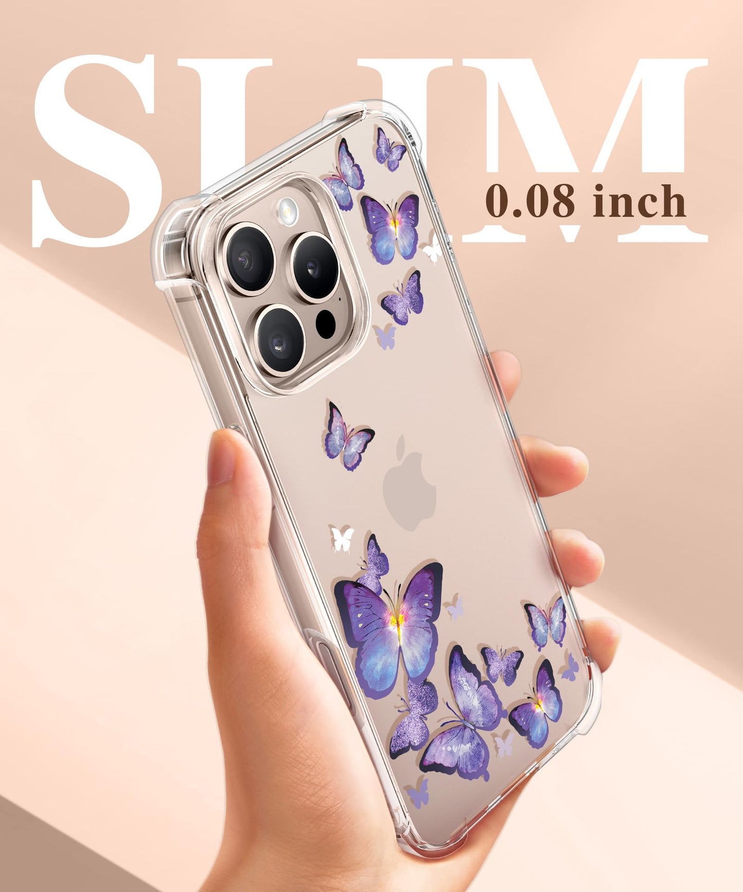 3-in-1 Floral Protection Kit for iPhone 16 Pro Max (6.9 inches, 2024)