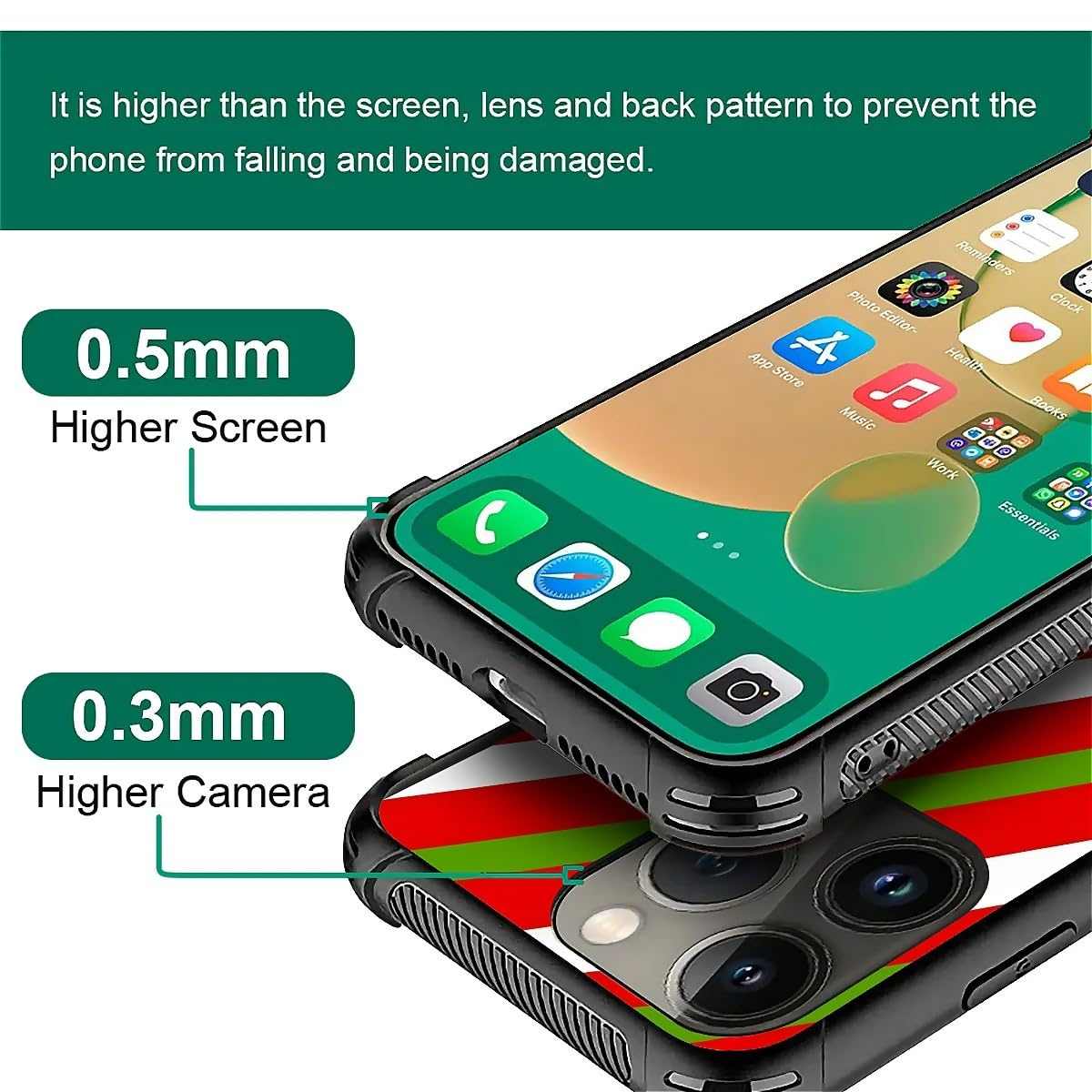 Luxury Print Case for iPhone 16 Pro Max