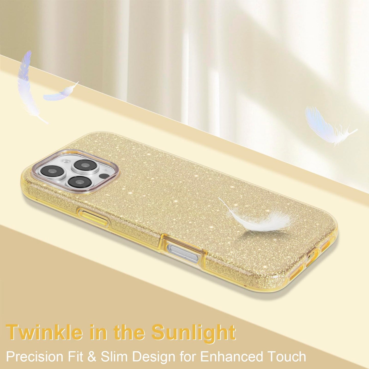 Glitter Case for iPhone 16 (6.1 inches, 2024)