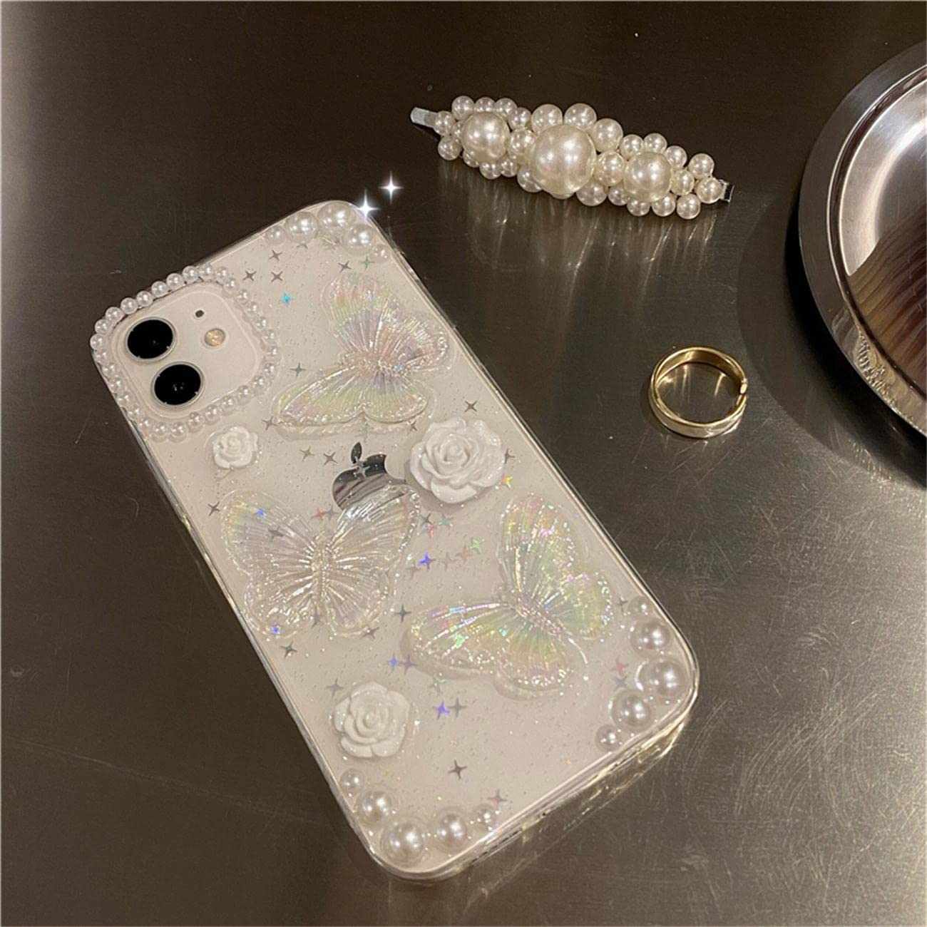 3D Butterfly Case for iPhone 15 (6.1 inches)