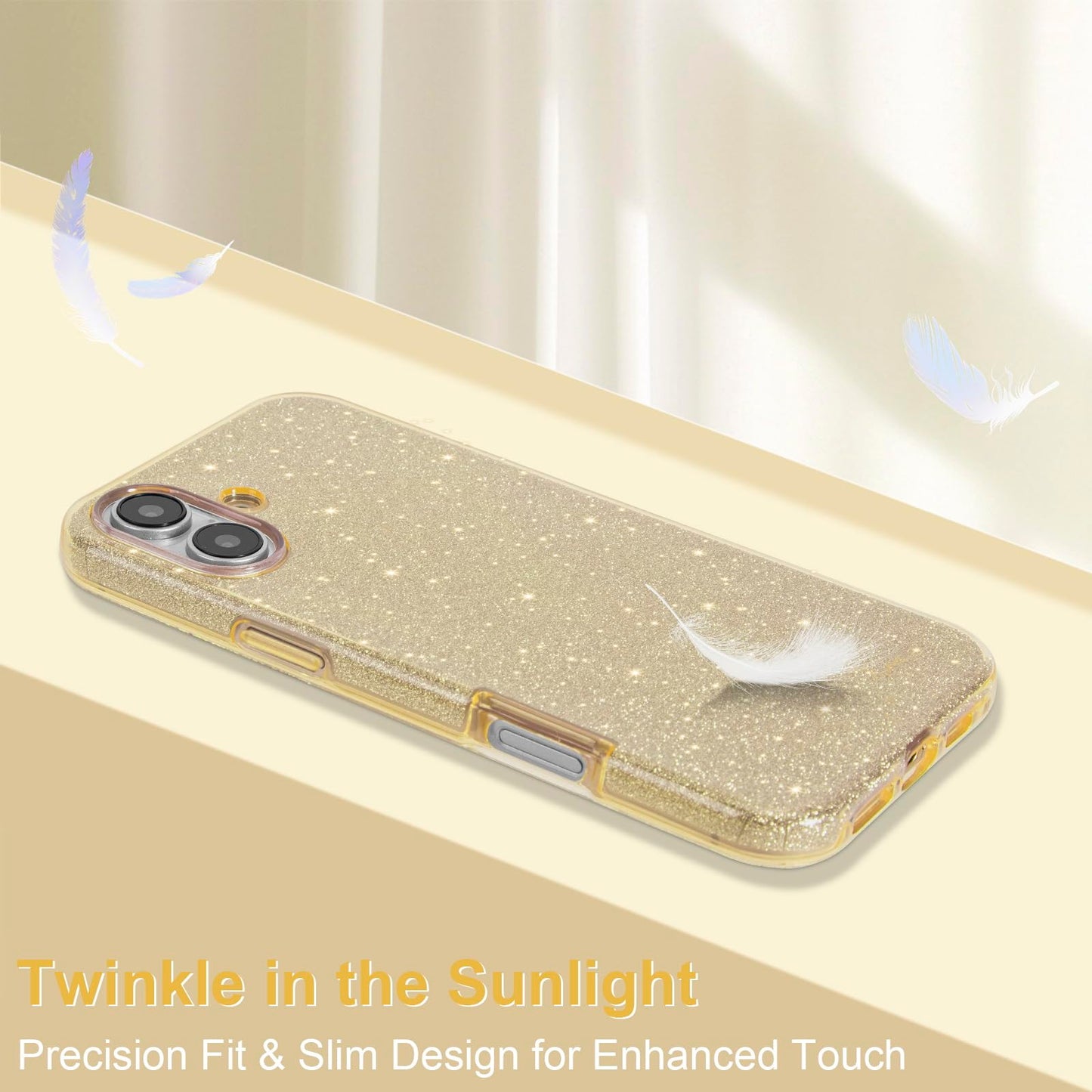 Glitter Case for iPhone 16 (6.1 inches, 2024)