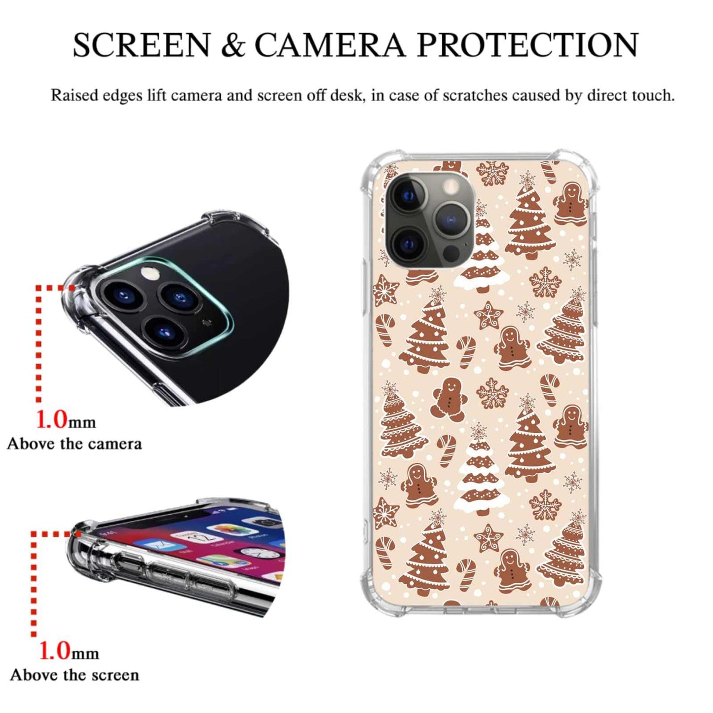 Christmas Trees Case Compatible with iPhone 15 Pro Max