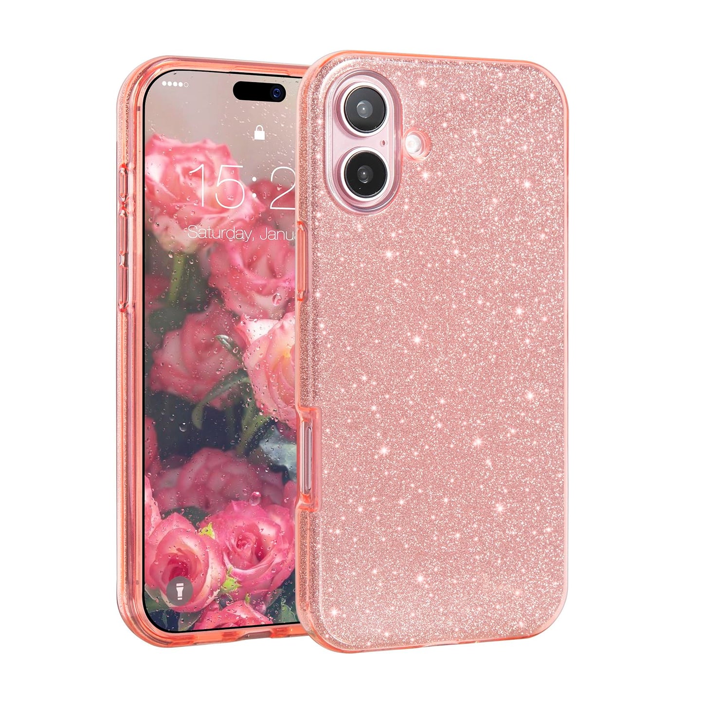 Glitter Case for iPhone 16 (6.1 inches, 2024)