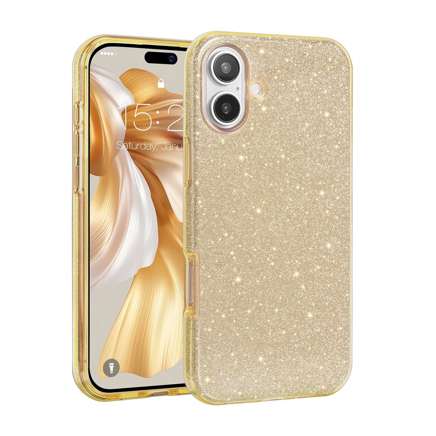 Glitter Case for iPhone 16 (6.1 inches, 2024)