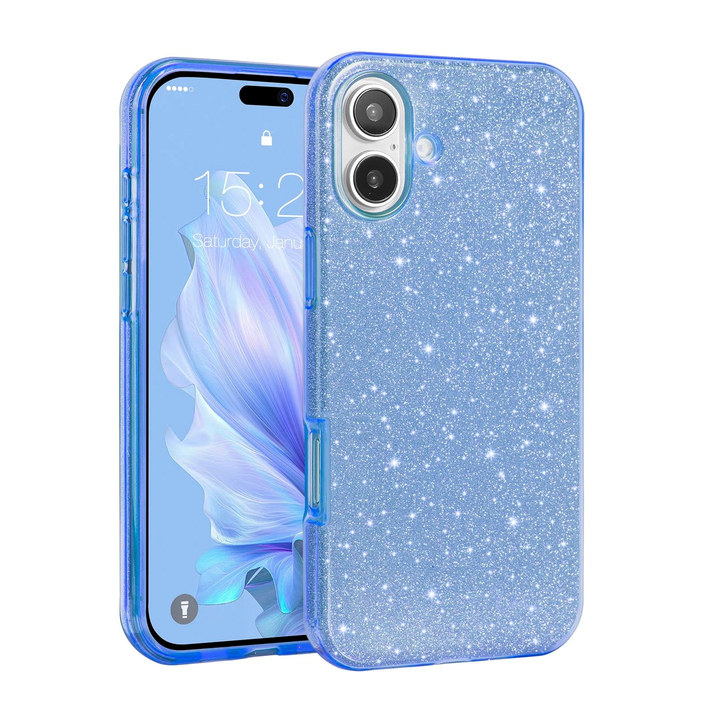 Glitter Case for iPhone 16 (6.1 inches, 2024)