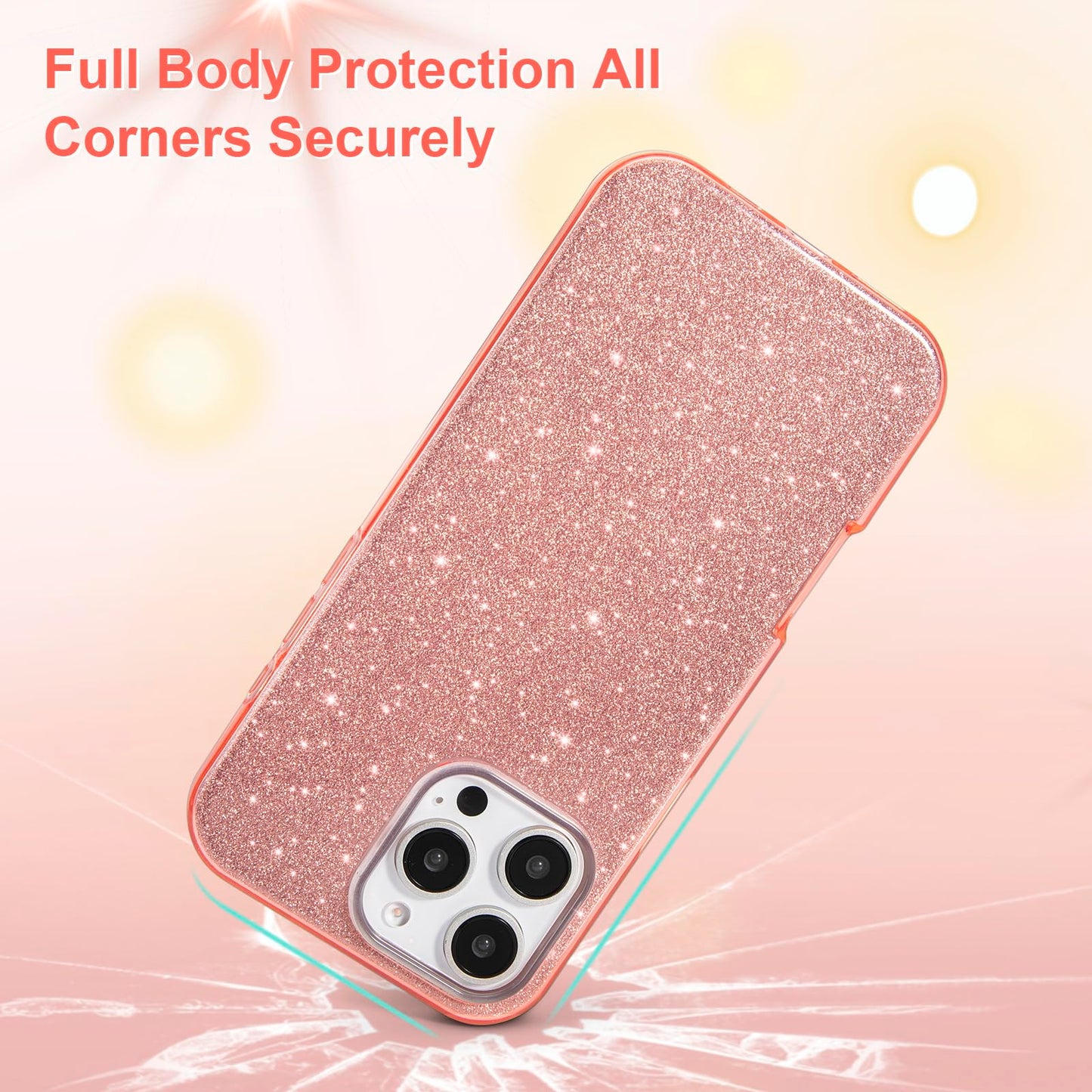 Glitter Case for iPhone 16 (6.1 inches, 2024)