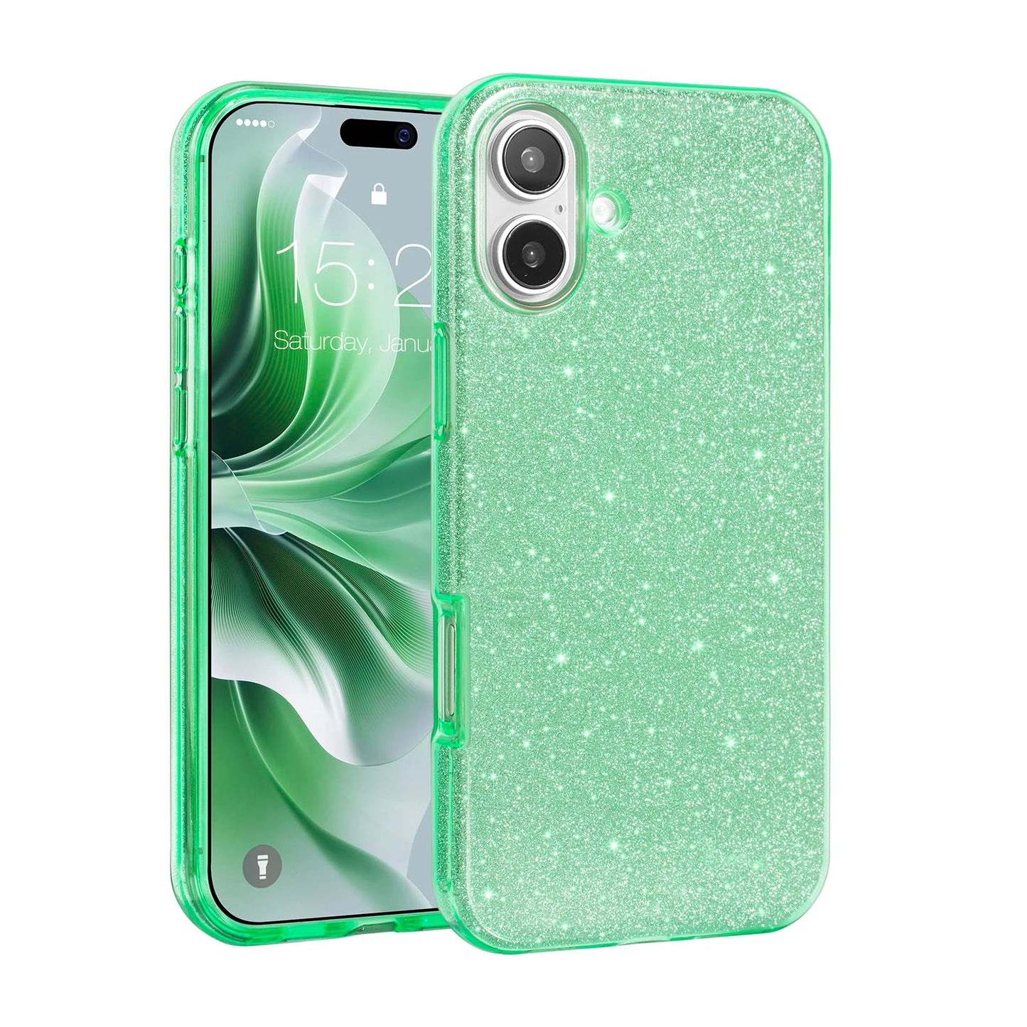 Glitter Case for iPhone 16 (6.1 inches, 2024)