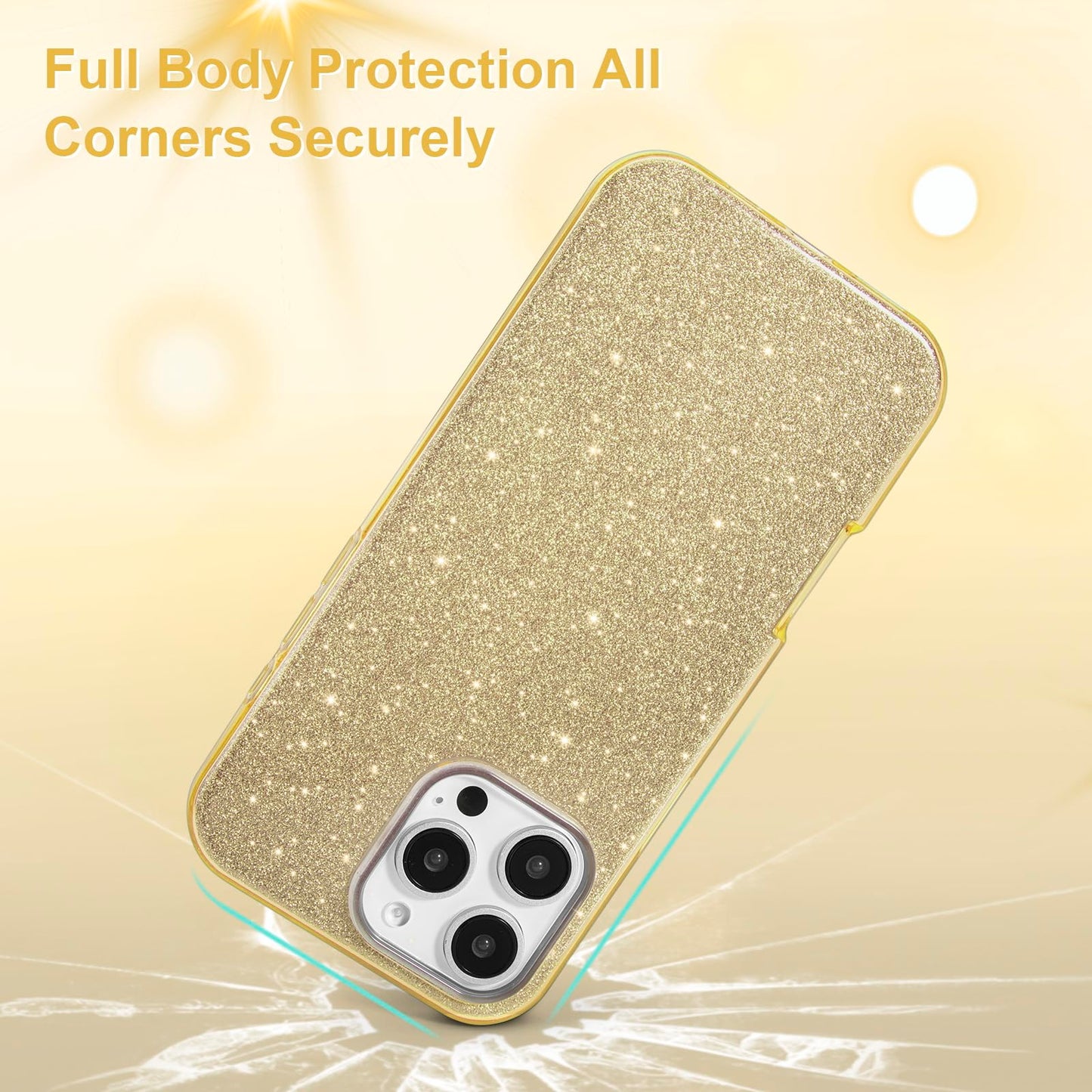 Glitter Case for iPhone 16 (6.1 inches, 2024)