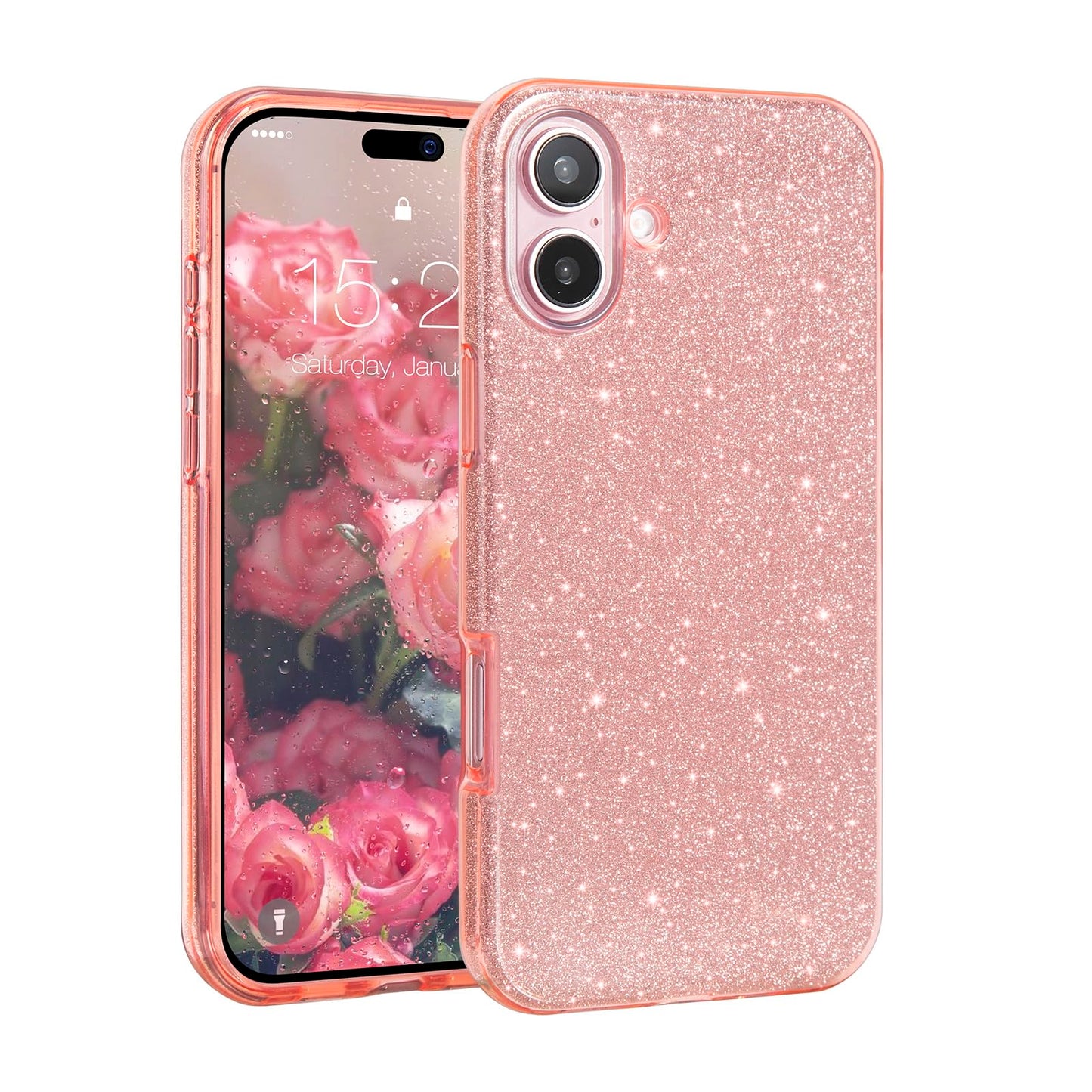 Glitter Case for iPhone 16 (6.1 inches, 2024)