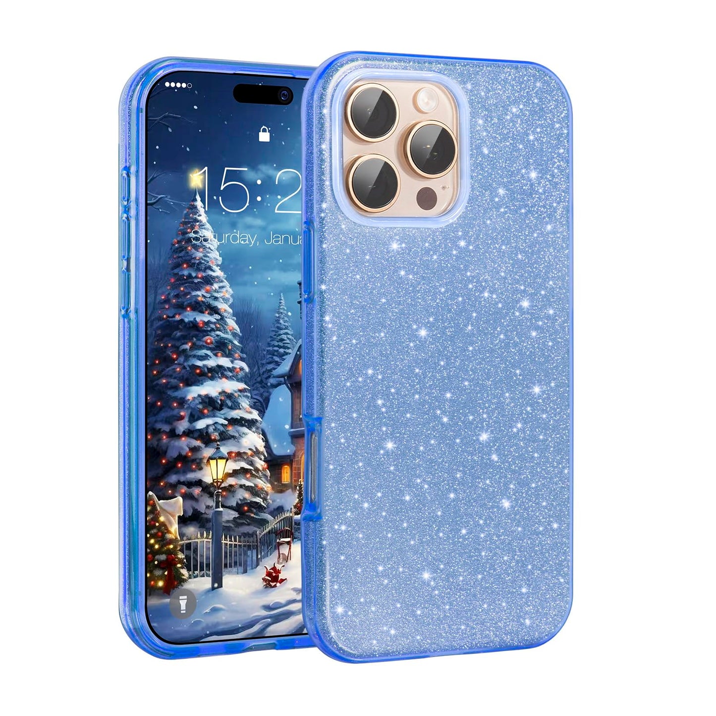 Glitter Case for iPhone 16 (6.1 inches, 2024)