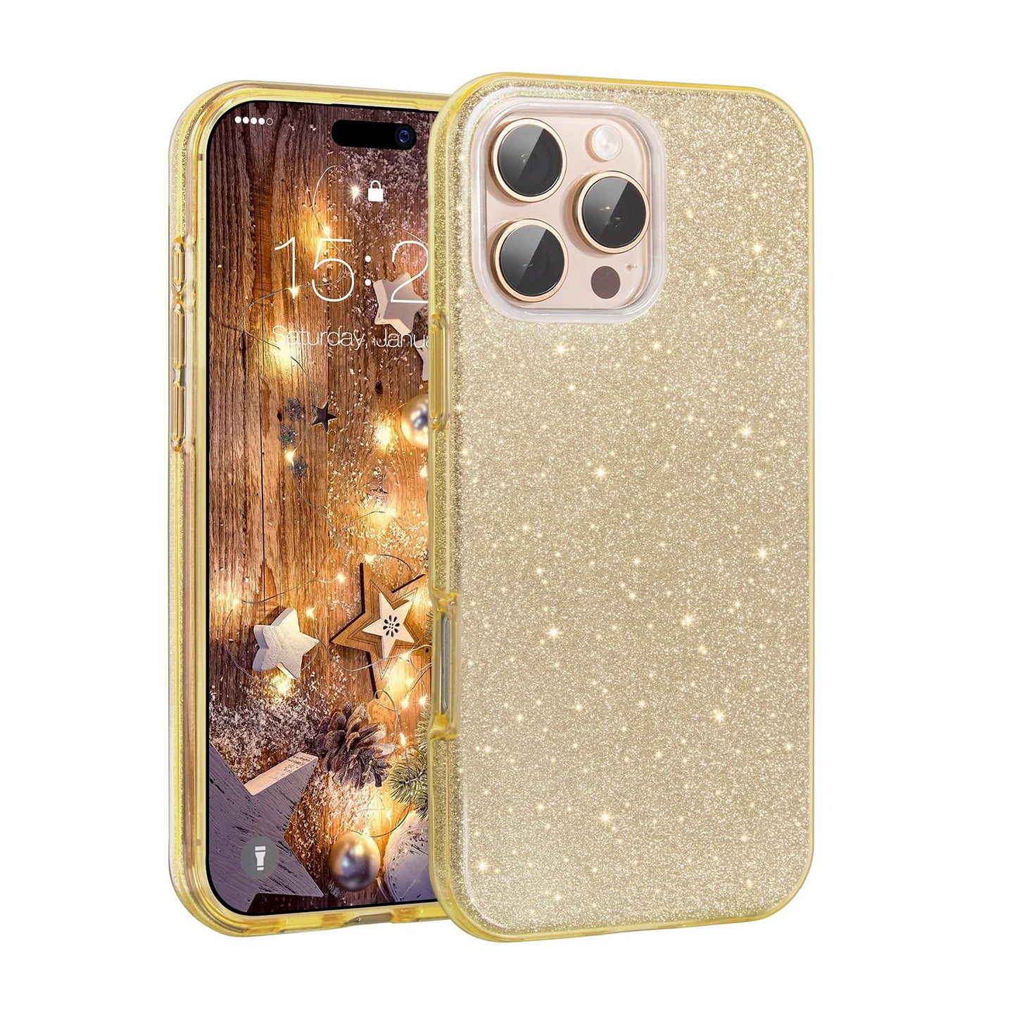 Glitter Case for iPhone 16 (6.1 inches, 2024)