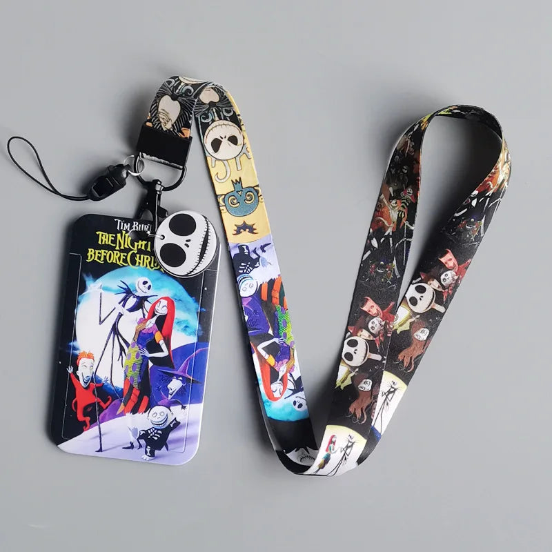 The Nightmare Before Christmas Lanyard - Badge Holder Accessories