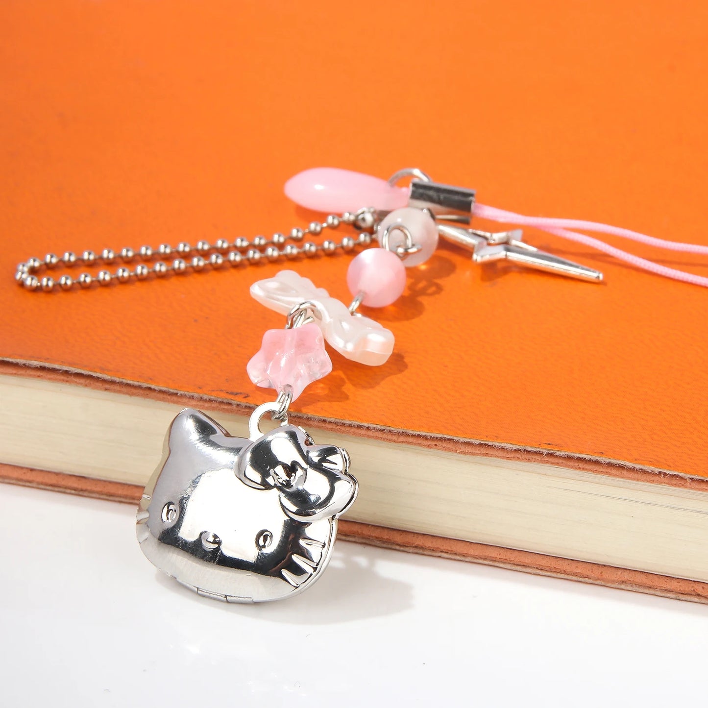 Hello Kitty Cell Phone Rope Chain Sanrio Anime Pendant