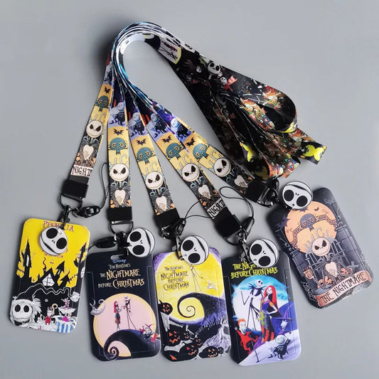 The Nightmare Before Christmas Lanyard - Badge Holder Accessories