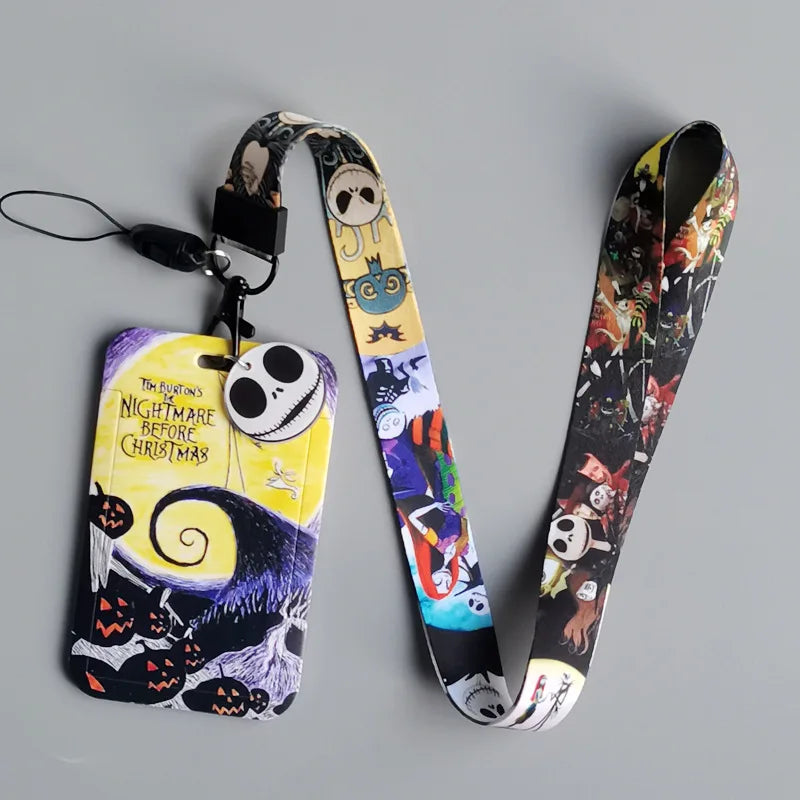 The Nightmare Before Christmas Lanyard - Badge Holder Accessories