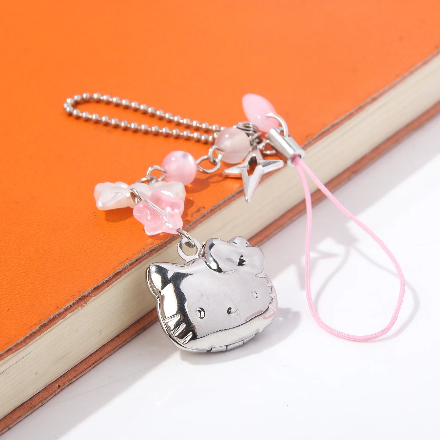 Hello Kitty Cell Phone Rope Chain Sanrio Anime Pendant