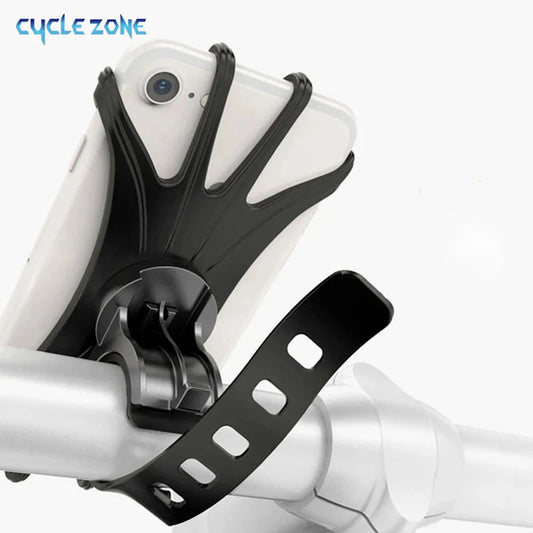 Silicone Strap Universal Bicycle Phone Holder